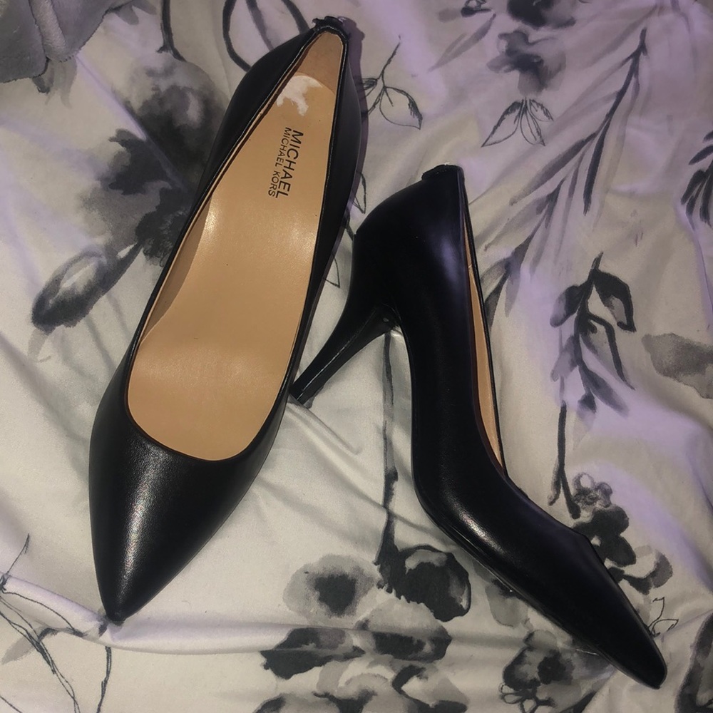 Black Michael Kors Heels